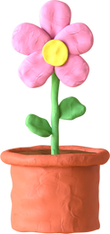 3D Buildable Classroom Flower